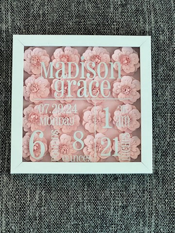 Baby Girl Birth Announcement